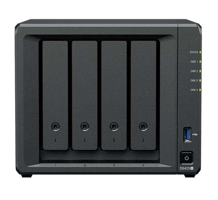 Synology DS425PLUS Tower NAS önden görünüm