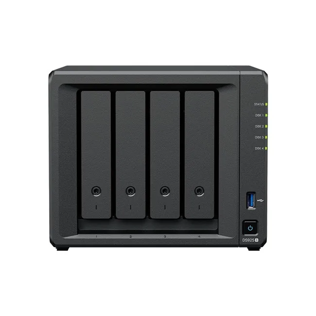Synology DS925PLUS 4GB Tower NAS önden görünüm