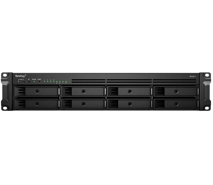 Synology RS1221PLUS Rack NAS 2U önden görünüm