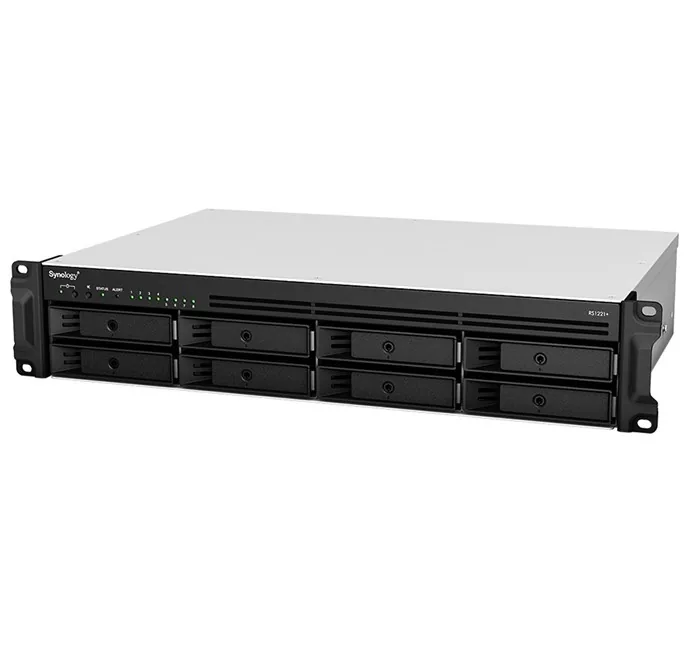 Synology RS1221PLUS Rack NAS 2U farklı açıdan görünüm